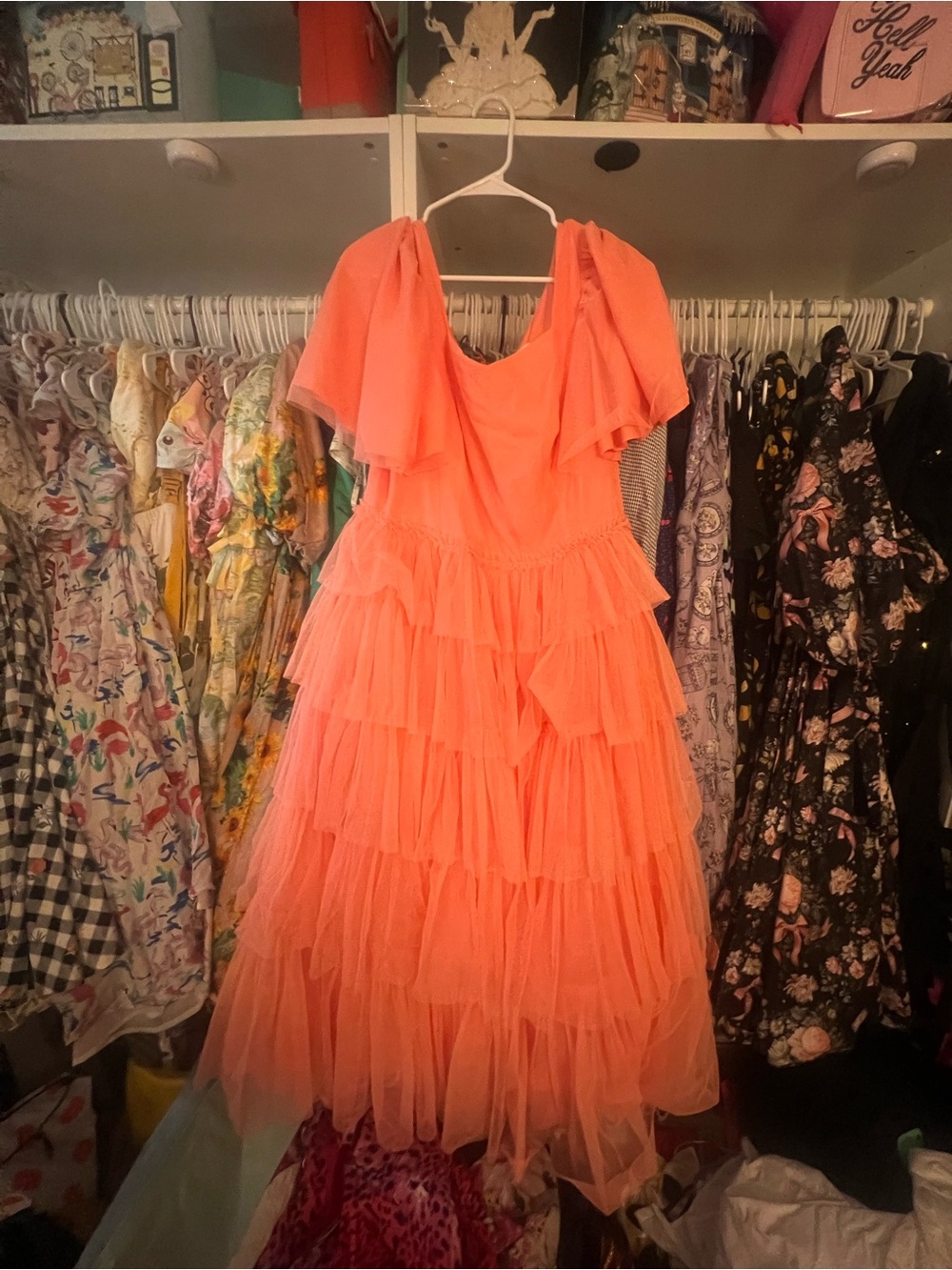 Jessakae Allegro Dress in Coral - Picture 2 of 4
